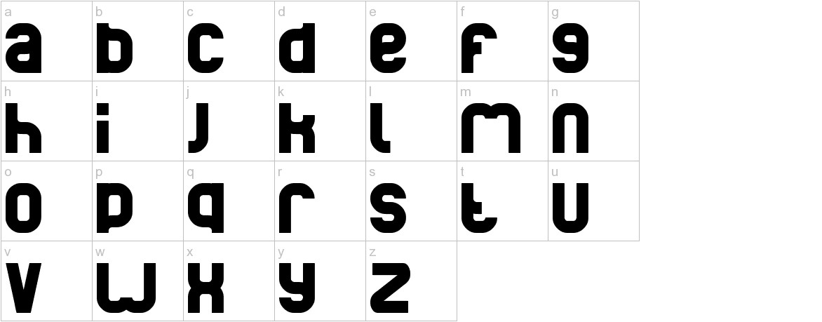 Basic Font | UrbanFonts.com