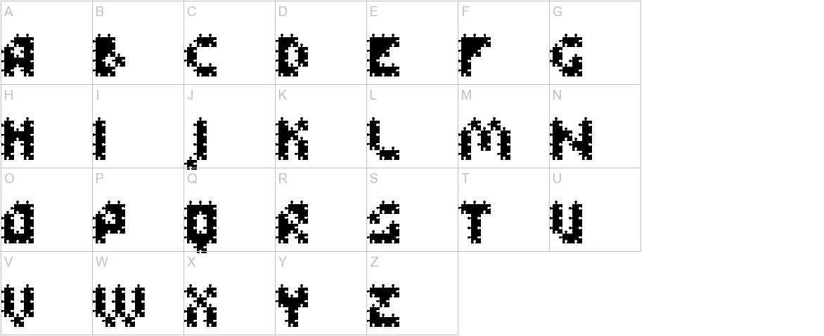 FFU Puzzle uppercase