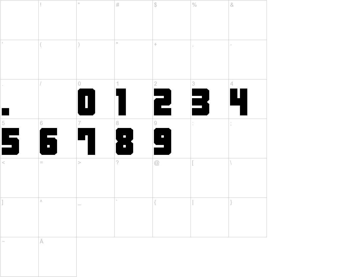 M23_HYDRANT SPECIAL Font