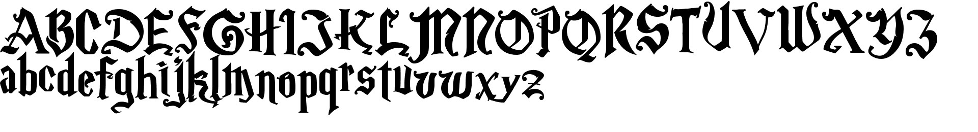 Free Gothic Fonts Urban Fonts