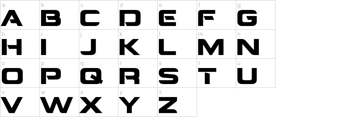 Montalban lowercase