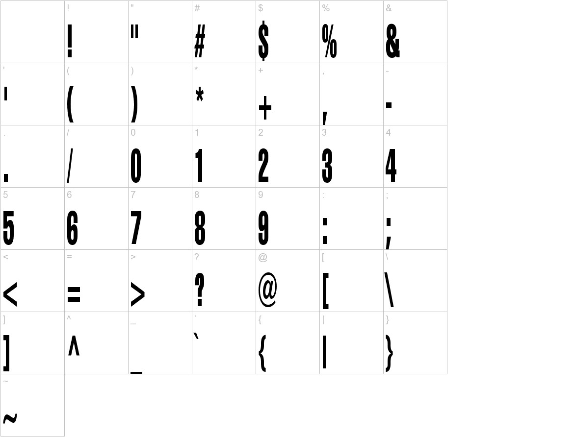 Portishead Dummy Font