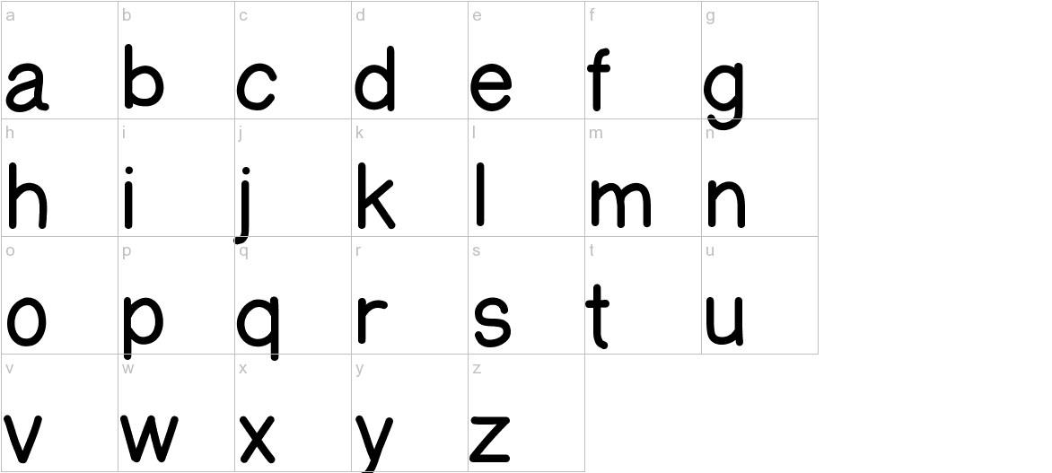 AManoRegulold lowercase