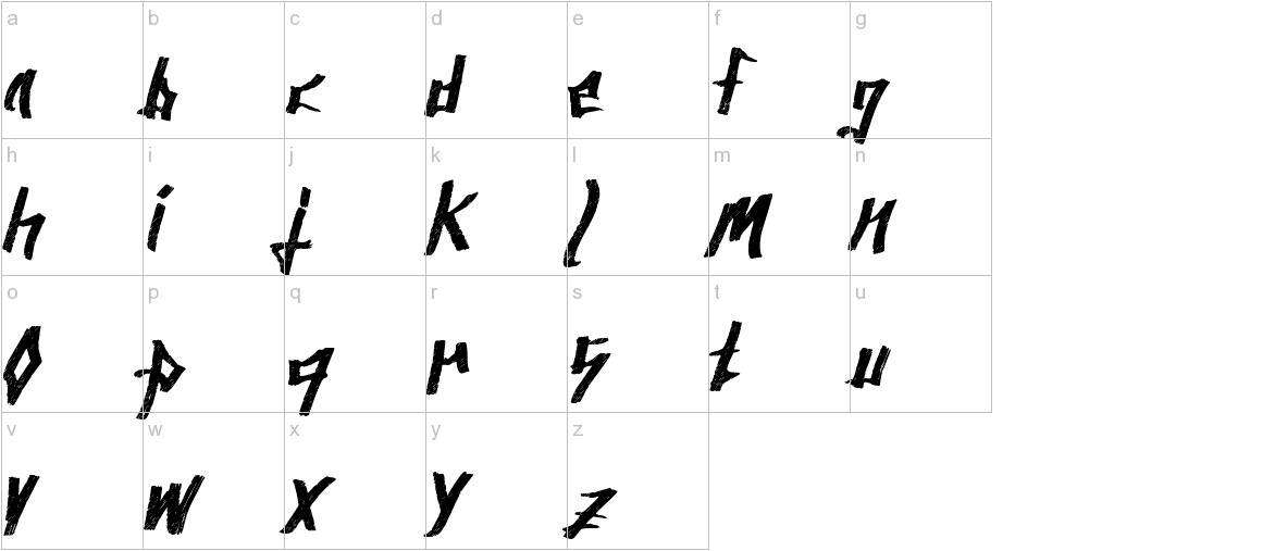 AncientSprawl lowercase