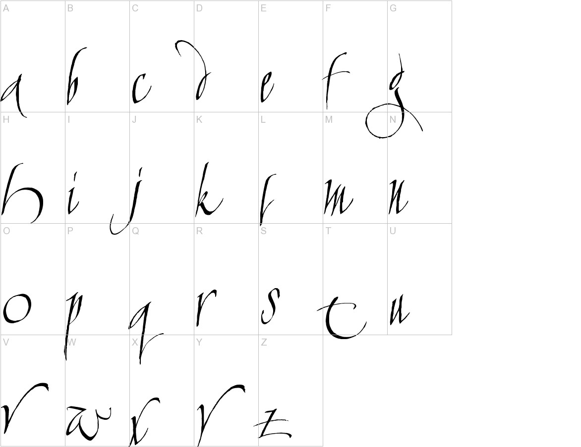 cAlLiGrApHuNk uppercase