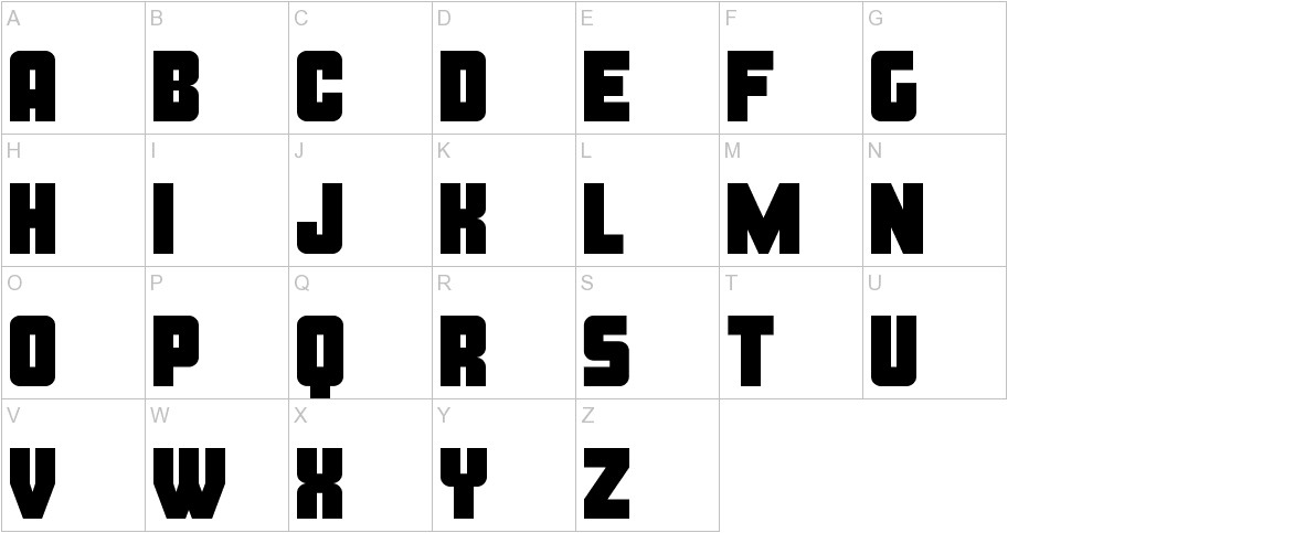 Costa Rica Font | UrbanFonts.com