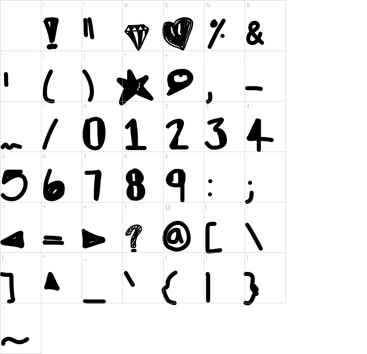 Creepers Font