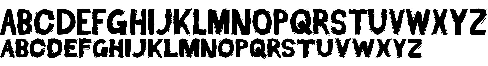 ghoulish fright font