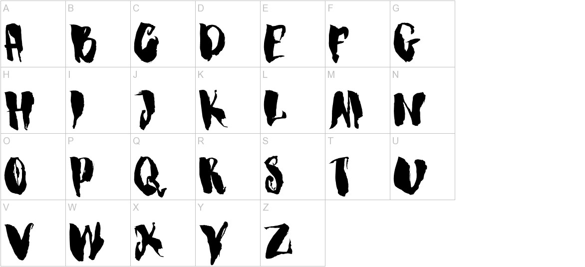 DK Dragonblood uppercase