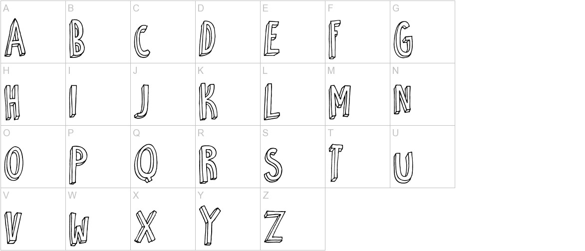 DK Petit Four Font | UrbanFonts.com