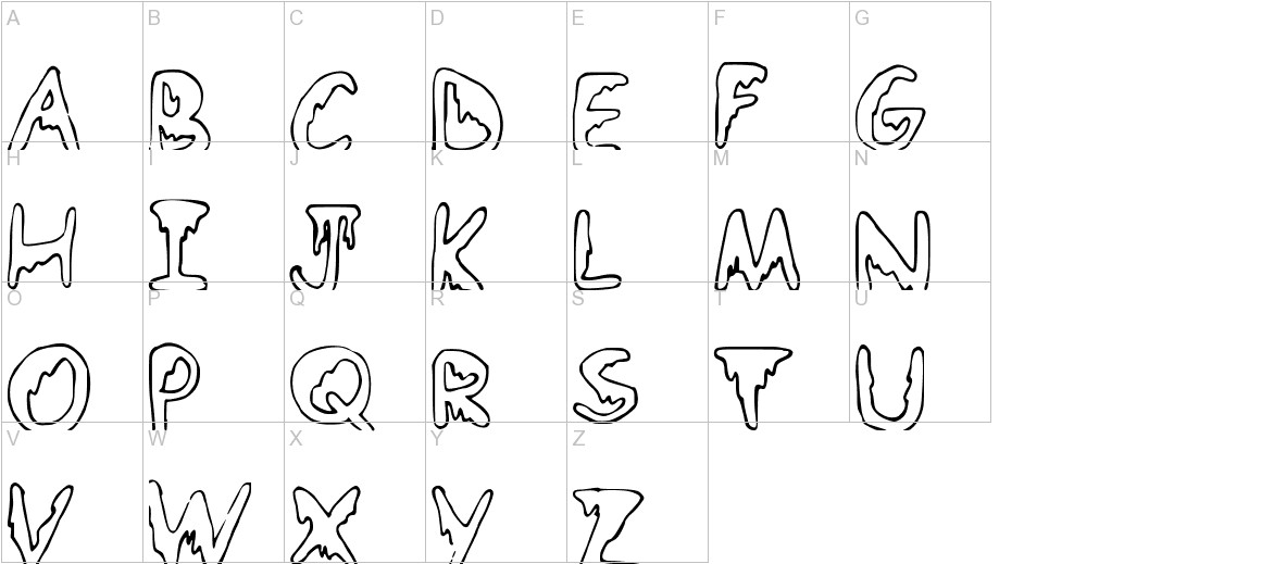 Emo fonts copy and paste picture