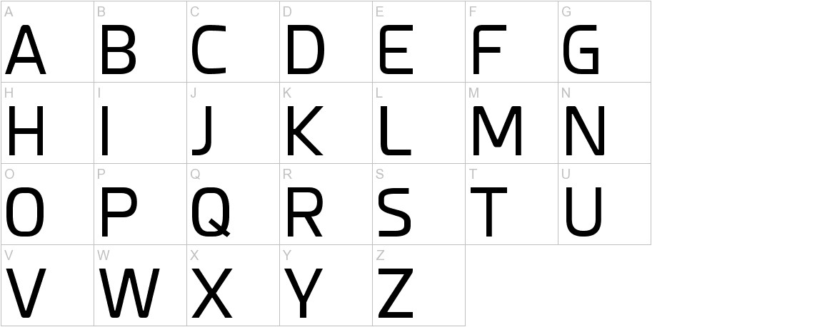 Esphimere uppercase