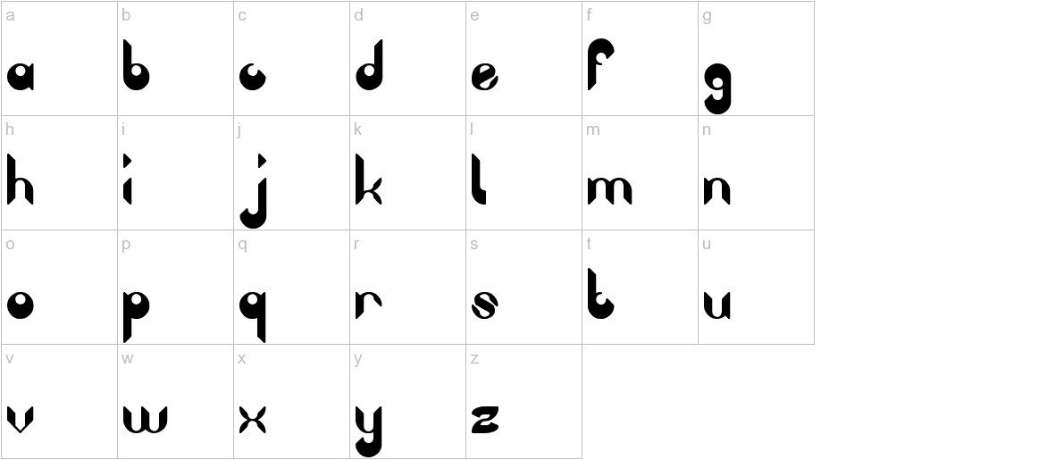 Heavy Metal Gaze lowercase