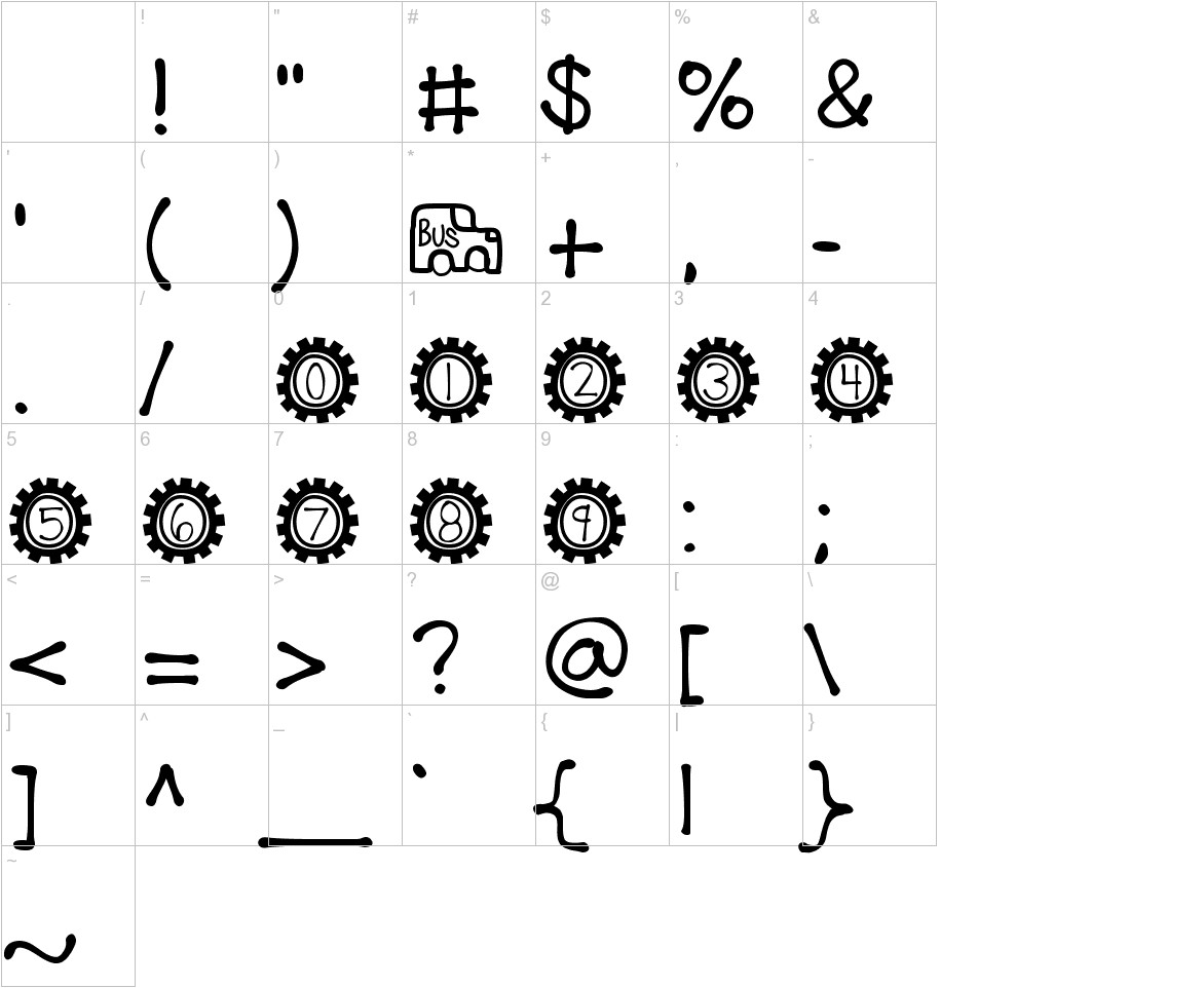 KBBusStop characters