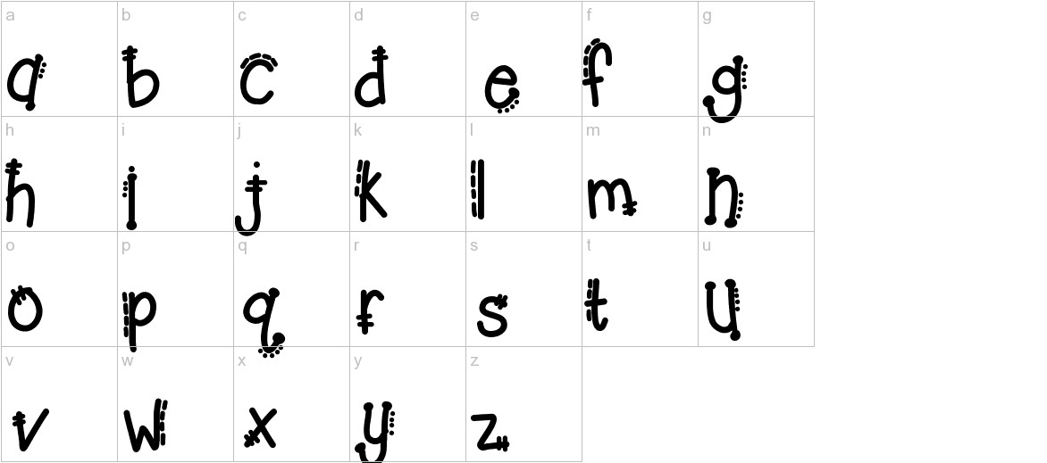 KBCHEETAHRITA lowercase