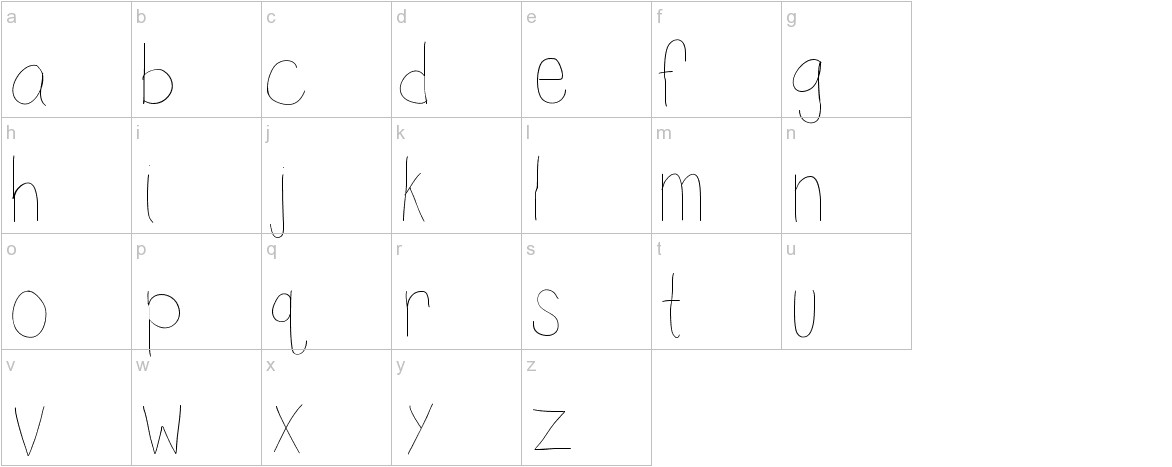 KBSketch lowercase