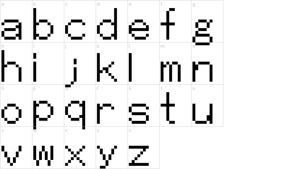 Mega Man ZX lowercase