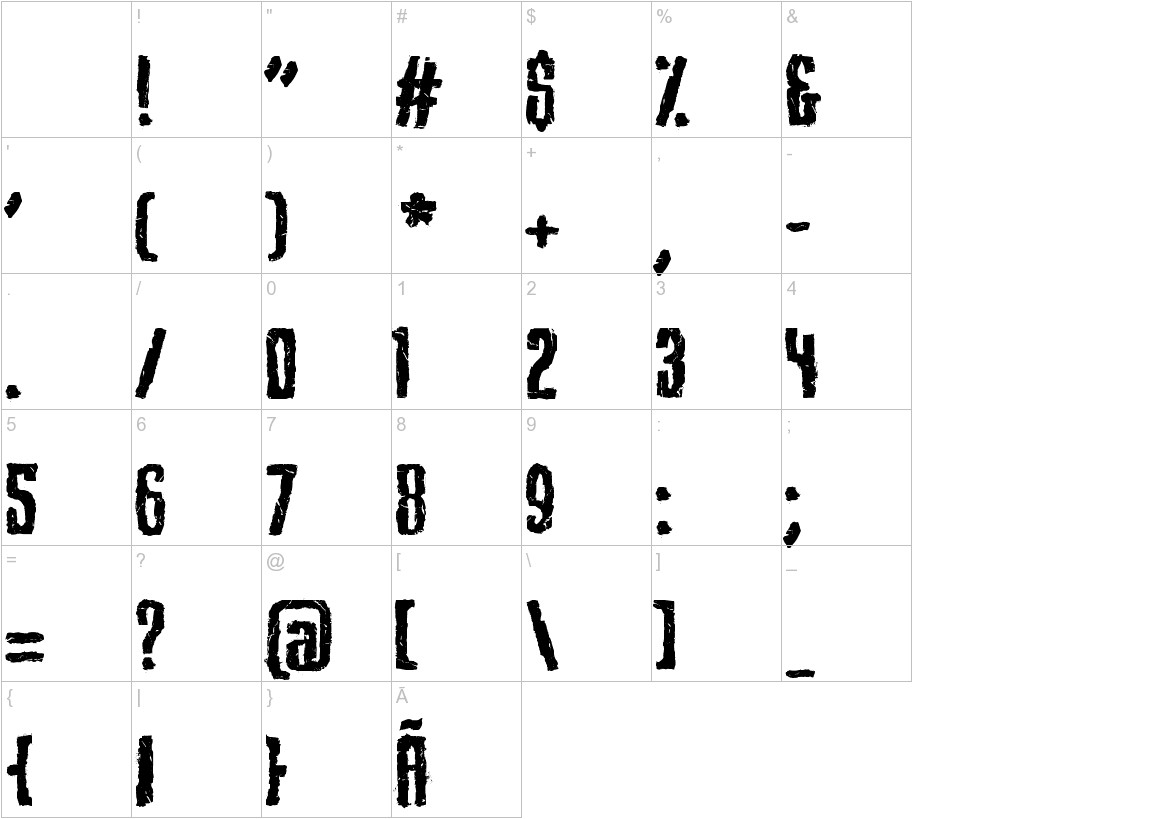 Mezzanine characters