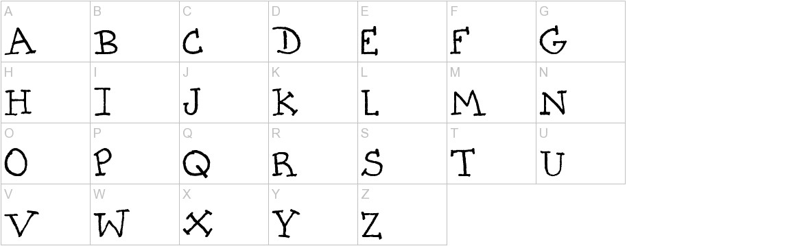 Pretty City Kitties uppercase