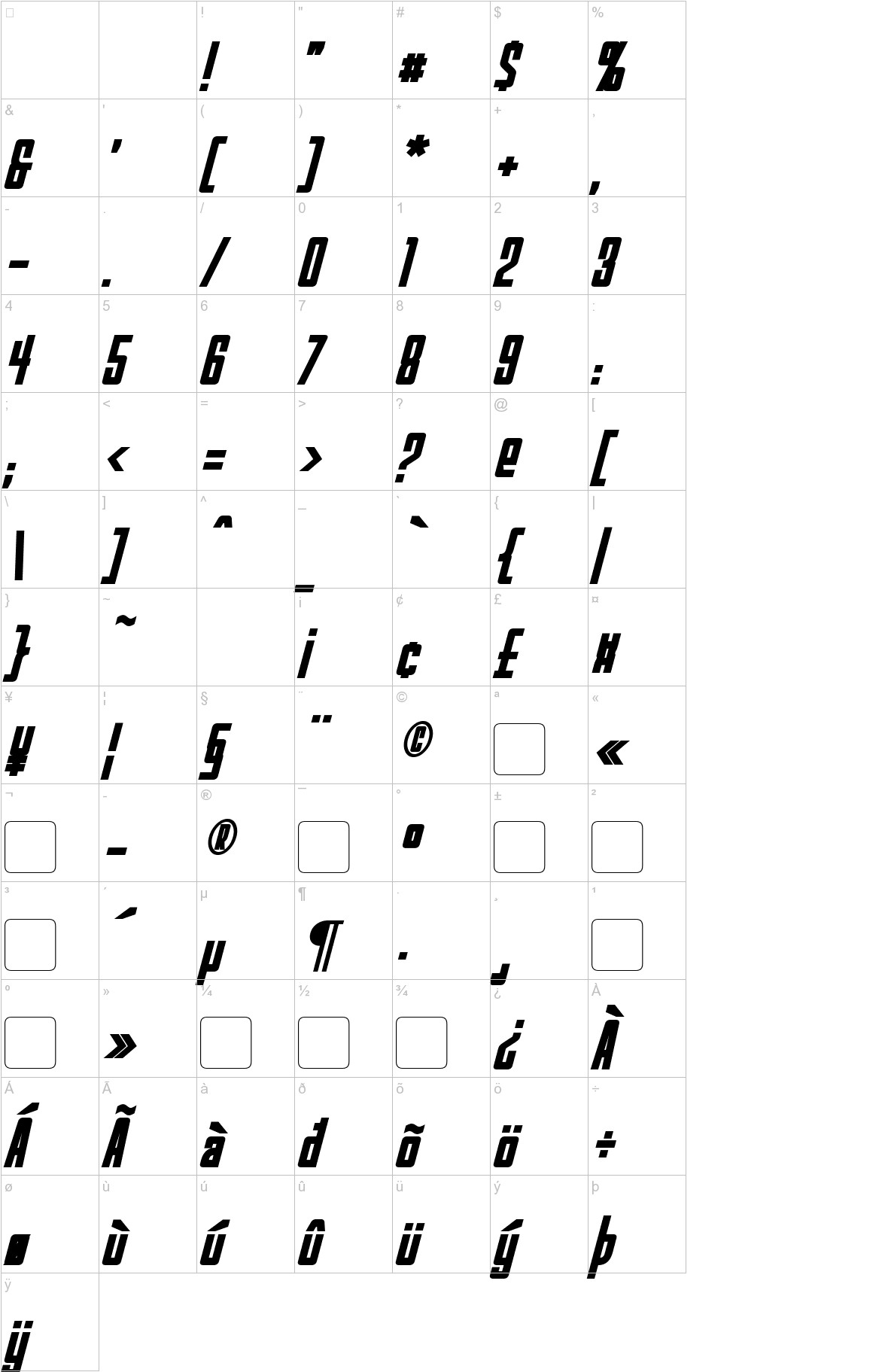 Red World Bold Italic Font