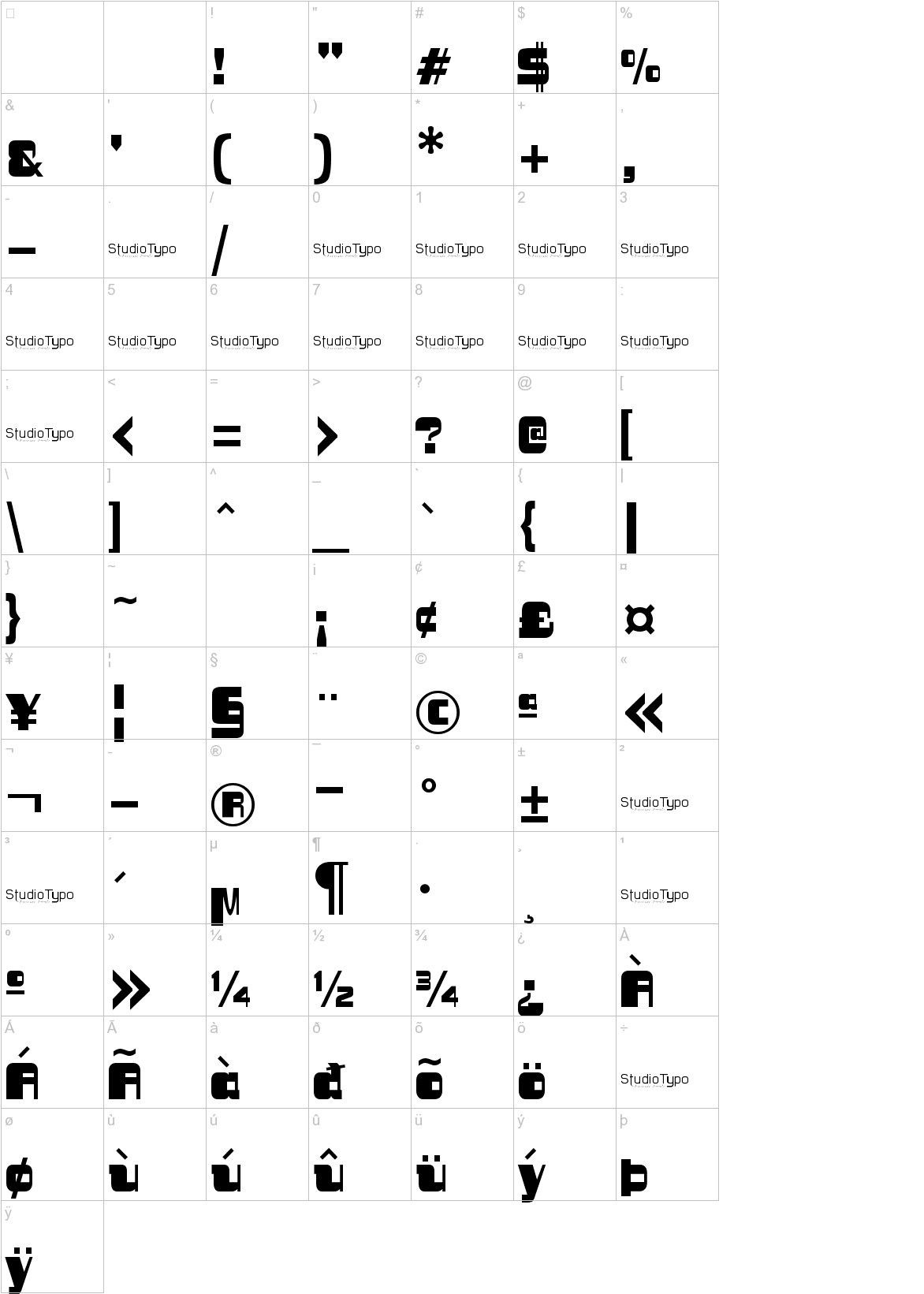 Sinema characters