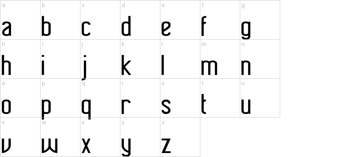 soputan lowercase