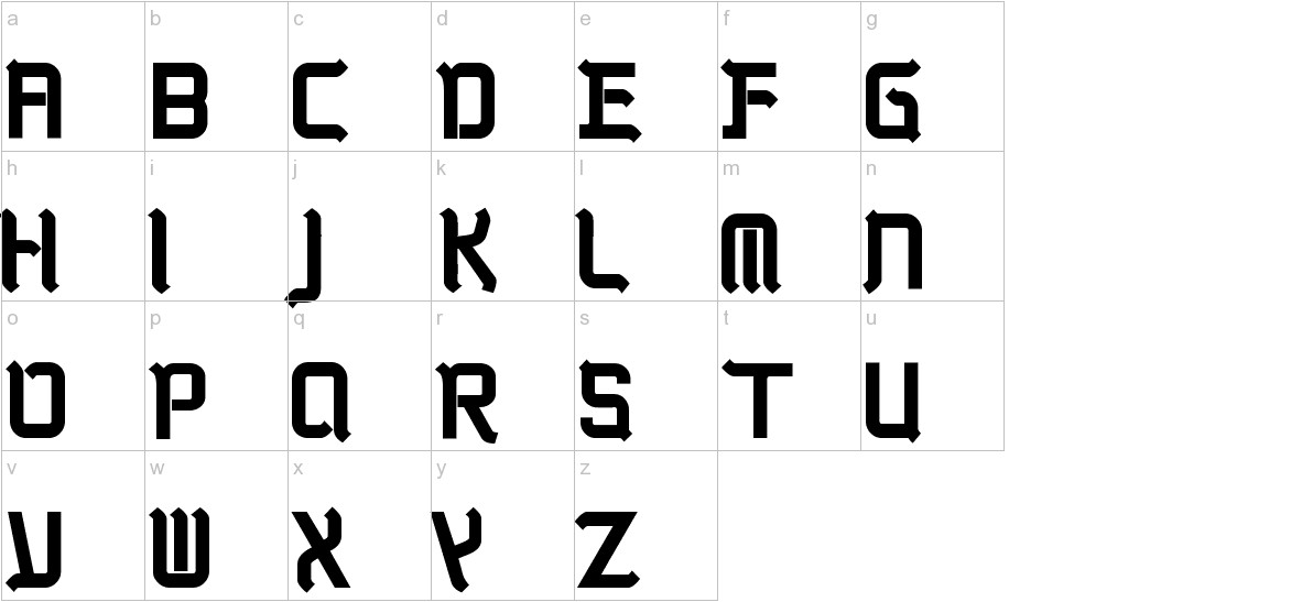 Kwadryga Font