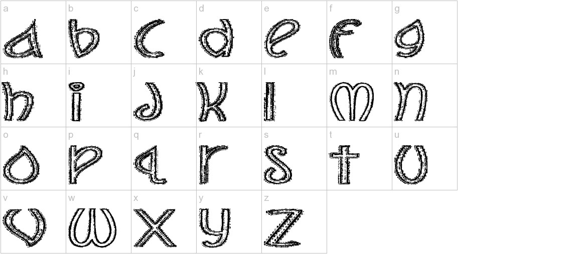 The Jolly Rancher lowercase