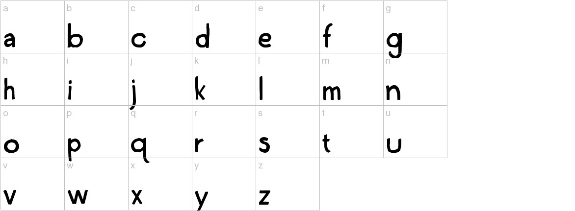 Wednesday Lettering Practice Font | UrbanFonts.com