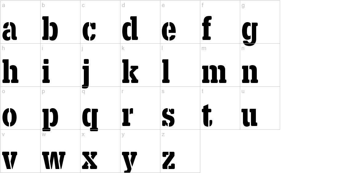 xtemplate font urbanfontscom