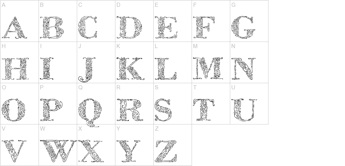 Zsylett uppercase