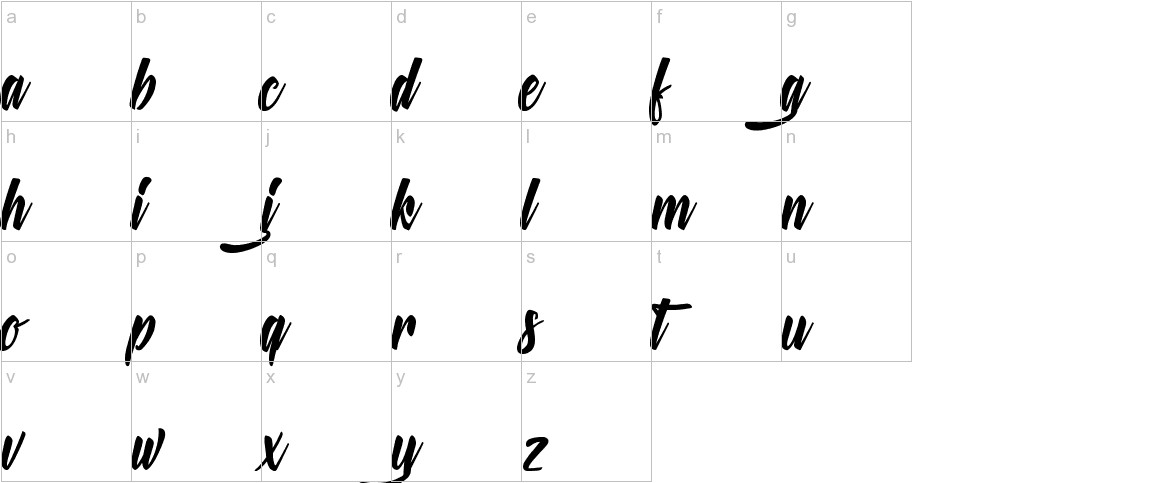 Mysterious Lovers lowercase