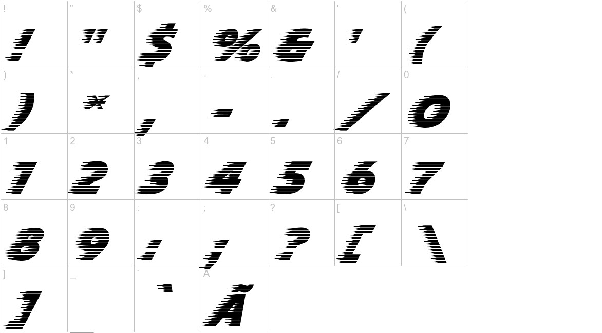 Slipstream Forward Font