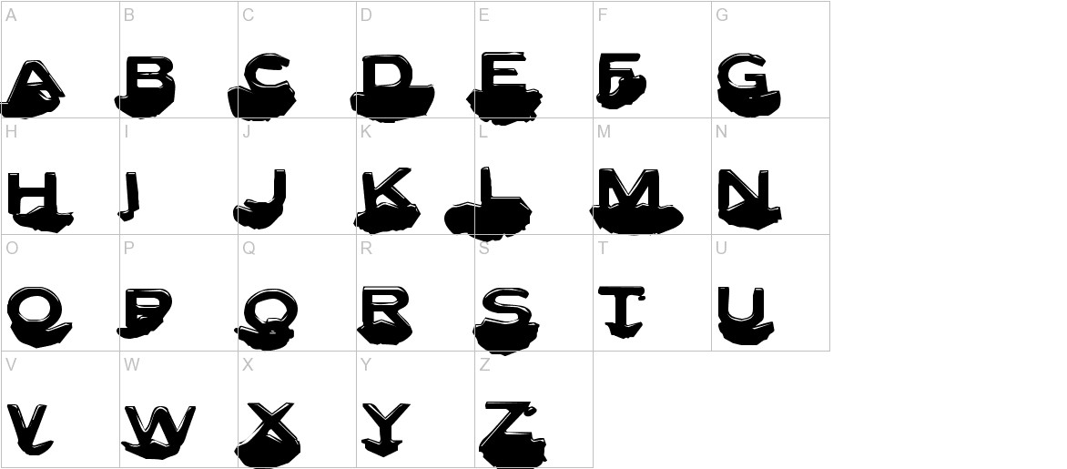 Letter Set C Font | UrbanFonts.com